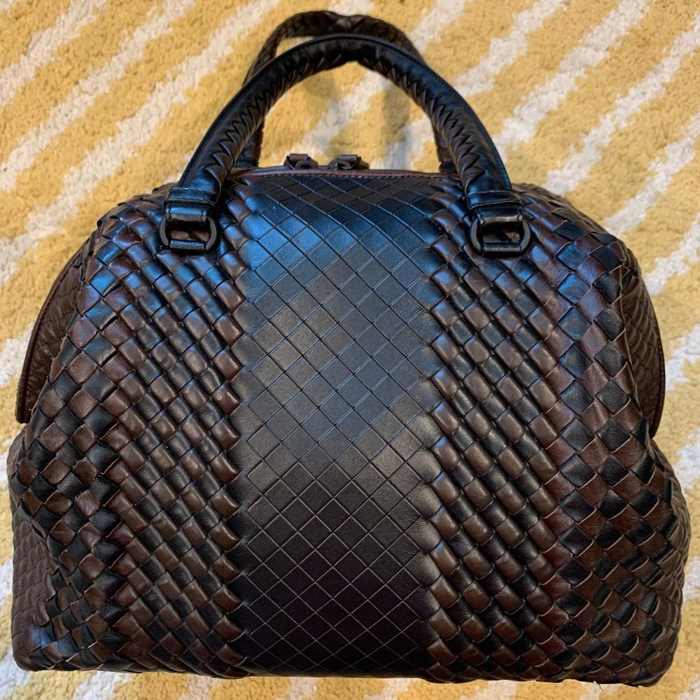 Bottega Veneta Intreccio Imperatore Top Handle Bag